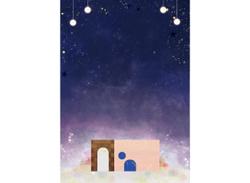 兵庫県明石市のこども歯科様DMイラスト。