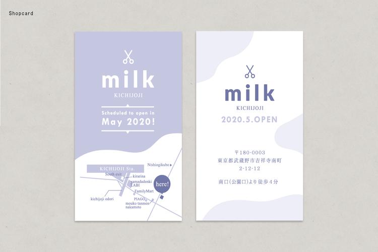 ヘアーサロン「milk kichijoji」