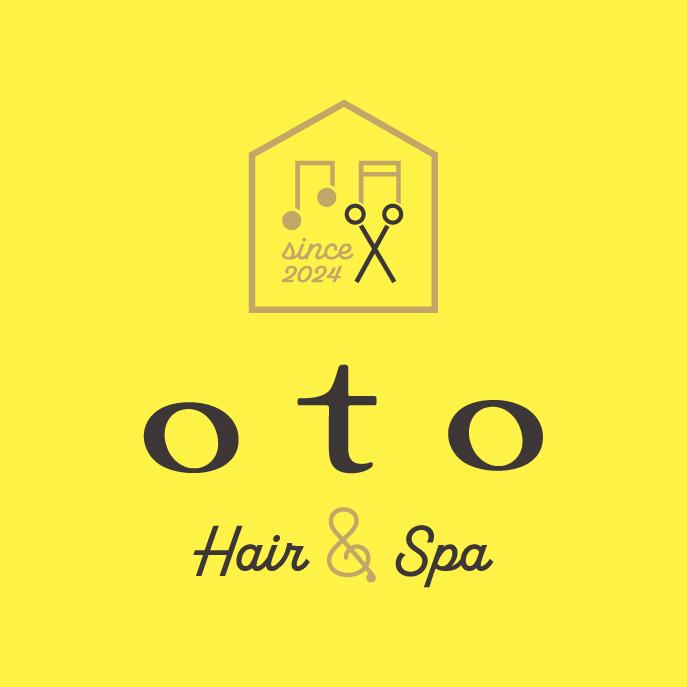 千葉県稲毛の美容室、「oto」様グラフィックデザイン。
