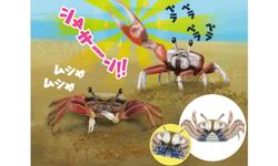 動物のリアルなコミカルイラスト。