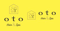 千葉県稲毛の美容室、「oto」様グラフィックデザイン。