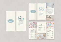 神奈川県大和市の美容サロン「Atelier 145 bankan」様デザイン各種。