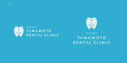 福岡市の歯科医、「やまもと歯科」様ロゴデザイン