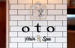 千葉県稲毛の美容室、「oto」様グラフィックデザイン。