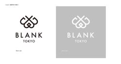 東京都渋谷区の男性専用ヘアサロン「BLANK」様ロゴデザイン。